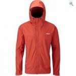 Rab Fuse Men’s Waterproof Jacket – Size: S – Colour: Rust Brown