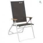 Outwell Plumas High Back Chair – Colour: Black