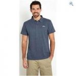 Weird Fish Men’s Andy Embroidered Logo Jersey Polo Shirt – Size: M – Colour: MOONLIGHT BLUE