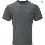 Ronhill Men’s Everyday S/S Tee – Size: S – Colour: Grey Marl
