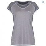 Regatta Women’s Breakbar III T-Shirt – Size: 10 – Colour: ROCK GREY