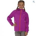 Regatta Kids’ Hipoint Stretch II Jacket – Size: 7-8 – Colour: VIVID VIOLA
