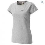 Rab Women’s Stance Tee – Size: 8 – Colour: Grey Marl