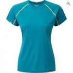 Montane Women’s Sonic T-Shirt – Size: 8 – Colour: ZANSKAR BLUE