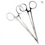 Ron Thompson Curved Forceps