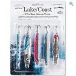 Fladen Lake and Coast Lures, 5 pack