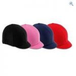 Shires Stretch Nylon Hat Covers – Colour: BLACK-PURPLE