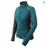 Rab Women’s PowerStretch Zip Top – Size: 10 – Colour: Teal