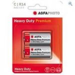 AgfaPhoto Zinc Carbon C Batteries (2 pack)