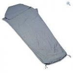 Lifeventure EX³ Cotton Sleeper (Mummy) Sleeping Bag Liner – Size: Left Handed – Colour: Charcoal