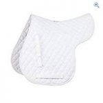 Shires General Purpose Quilted Numnah – Size: M – Colour: White