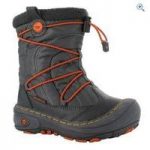 Hi-Tec Equinox Mid Kids’ Waterproof Snow Boots – Size: 1 – Colour: Grey-Orange