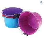 Lincoln Mould Flex Feed Bucket (20 Litre, Red) – Colour: Red