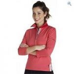 Harry Hall Lorton Women’s Fitted Rugby Top – Size: S – Colour: Coral Pink