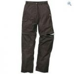 Craghoppers Women’s Basecamp Convertible Zip-Off Trousers – Size: 10 – Colour: Dark Brown
