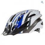 Raleigh Mission Cycling Helmet (Blue/Silver) – Size: M – Colour: Blue And Silver
