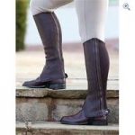 Shires Performance Cantley Leather Half Chaps – Size: S – Colour: Brown