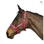 Cottage Craft Adjustable Riding Headcollar – Size: FULL – Colour: Pink
