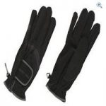 Harry Hall Domy Suede Riding Gloves – Size: S – Colour: Black