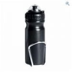 Raleigh Wide Neck Cycling Bottle With Cage – Colour: Black