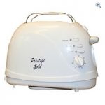 Quest White 2-Slice Toaster (Low Wattage)