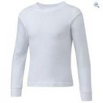 Hi Gear Children’s Thermal Baselayer Long Sleeved Top – Size: 3-4 – Colour: White