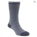 GO Outdoors Women’s Heat Trap Socks (2 pair pack) – Size: L – Colour: Smoke Grey